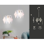 Светильник Ambrella light TR8420 WH/GD белый/золото E14 max 40W D285*1000, фото4