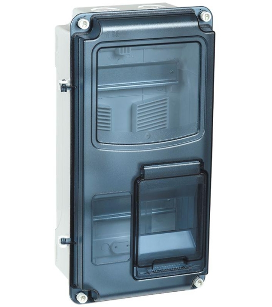 Корпус пластиковый ЩУРн-П 1/8 IP55 PC ИЭК MSP1-N-08-55