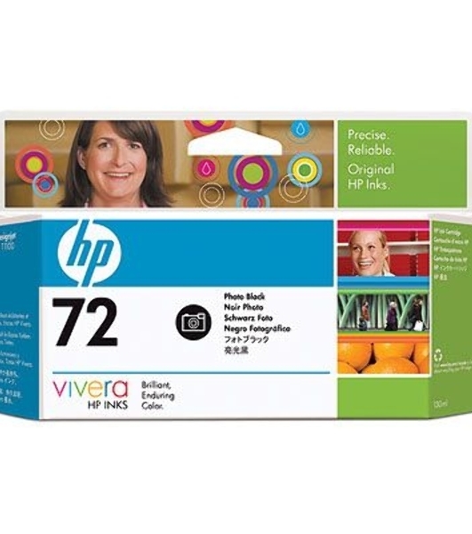 Картридж струйный HP №72 C9370A черный для HP DJ T1100/T610 (130мл)
