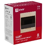 Щит ЩРН-П-8 IP41 светлое дерево PROxima EKF pb40-n-8-light, фото6