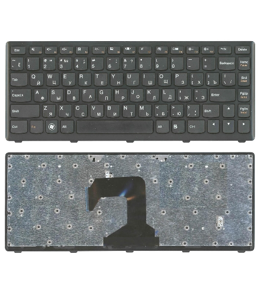 Клавиатура для ноутбука Lenovo IdeaPad S300 S400 S405 черная