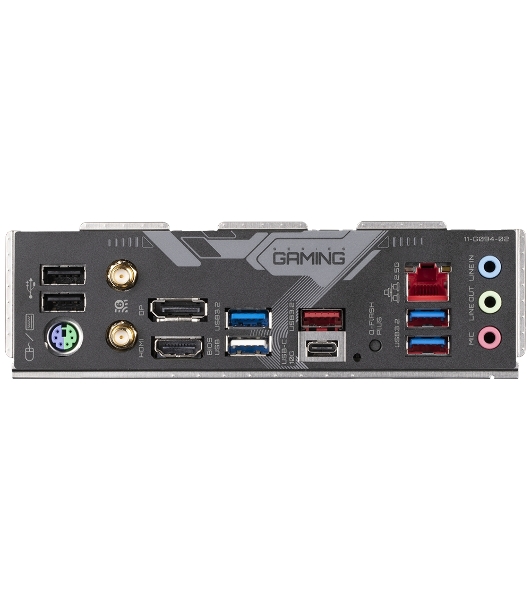 Материнская плата Gigabyte B650 GAMING X AX V2, AM5, AMD B650, 4xDDR5, 4xSATA, 3xM.2, 1xPCI-E 4.0 x16, 2xPCI-E 3.0 x1, 1xUSB-A 3.2 Gen 2, 3xUSB-A 3.2 Gen 1, 1xUSB-C 3.2 Gen 2, 1x 2.5Gb LAN, 3x3.5 мм, 7.1, ATX
