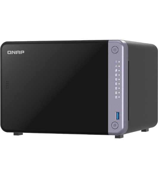 Сетевое хранилище NAS Qnap TS-632X-4G 6-bay настольный Alpine AL-524