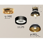 Светильник Ambrella Light XS8102061 SBK/PYG/CL черный песок/золото желтое полированное/прозрачный GX53 (N8909, C8102, N8145), фото2