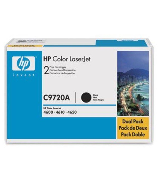 Картридж лазерный HP C9720A черный для Color LJ4600 Series, Black 9000 стр.
