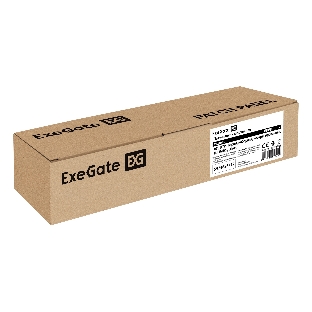 Патч-панель модульная ExeGate EPPB-10-12 (10', UTP, 12 port, наборная, неэкранированная, 1U, RoHS, Black, RTL)