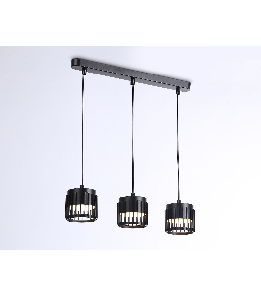 Светильник Ambrella light TN71175/3 BK черный GX53/3 400*100*1080