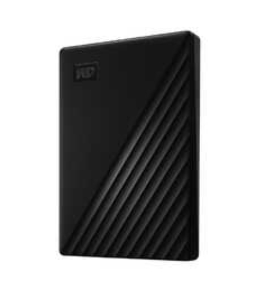 Внешний HDD 2.5' Western Digital My Passport, 2TB, USB 3.2 Gen 1 Type-A, 5400 rpm, черный