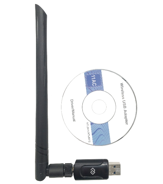 Сетевой адаптер WiFi Digma DWA-AC1300E AC1300 USB 3.0 (ант.внеш.съем) 1ант. (упак.:1шт)