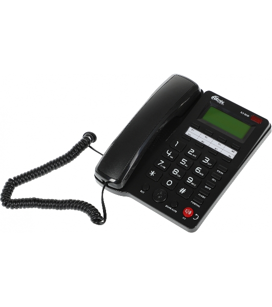 Телефон проводной Ritmix RT-550 черный