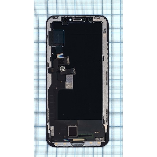 Дисплей для iPhone X в сборе с тачскрином (OLED ALG) черный