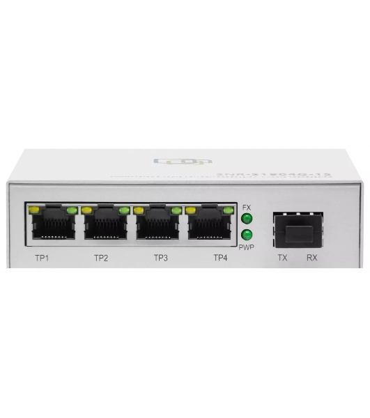 Коммутатор SNR SNR-S1904G-1S, 1Gbит/с, количество портов 4 шт, (L2)