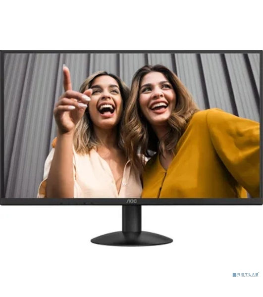 Монитор 23.8' AOC 24B30H3 IPS 1920x1080, 120 Гц, 4 мс, 16:9, 300 кд/м², HDMI, VGA, черный