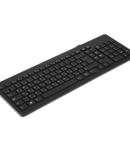 Клавиатура Keyboard HP 150 Wired черный ENG/RUS