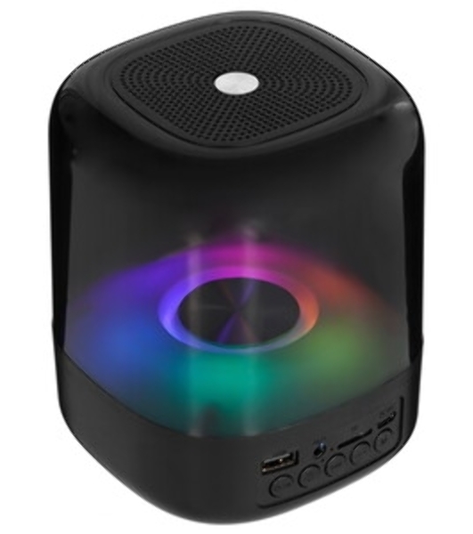 Акустическая система QUMO Plasma ВТ 0082 5 ВТ объемное звучание RGb подсветка
