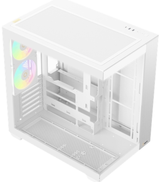 Корпус Ocypus Delta C74 ARGB White, Midi-Tower, белый, 2 x 120 мм