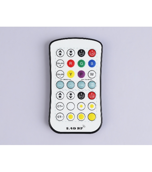 Контроллер GS11501 RGB+CCT 12A 12V 144W/ 24V 288W (ПДУ Радио 2.4G CR2025)
