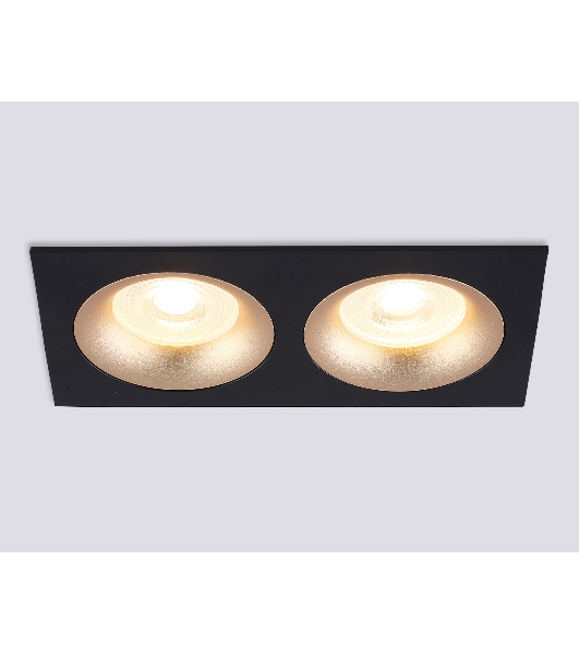 Светильник Ambrella light TN102735/2 BK/GD черный/золото GU5.3 175*92*23