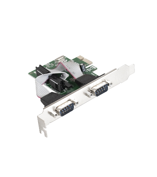 Контроллер ExeGate EXE-307 PCI-E, 2*COM port (OEM)