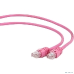Патч-корд UTP Cablexpert cat.5e, 2м, литой, многожильный розовый, фото3