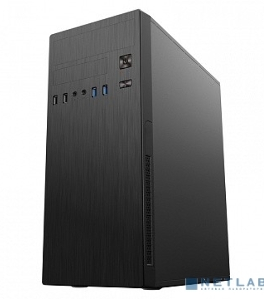 Компьютерный корпус MidiTower Powerman DA812BK черный PM-500ATX-F 2хUSB 2.0+2хUSB 3.0 Audio ATX