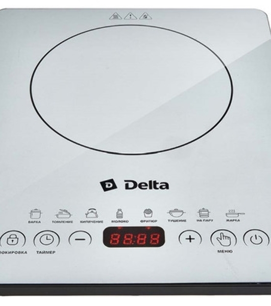 Плита настольная индукционная DELTA D-302N 2кВт, 1 конфорка