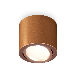 Светильник Ambrella Light XS7404002 SCF/PPG кофе песок/золото розовое полированное MR16 GU5.3 (C7404, N7005)