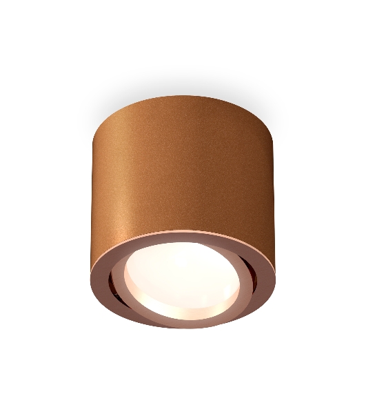 Светильник Ambrella Light XS7404002 SCF/PPG кофе песок/золото розовое полированное MR16 GU5.3 (C7404, N7005)