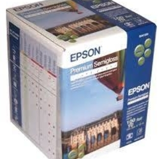 Бумага Epson Premium Semiglossy Photo Paper 100x8m, 251г/м2