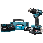 Дрель-шуруповерт Makita DF002GD201, 40 В, 2,5 Ач, 64 Нм, бесщеточный, фото2