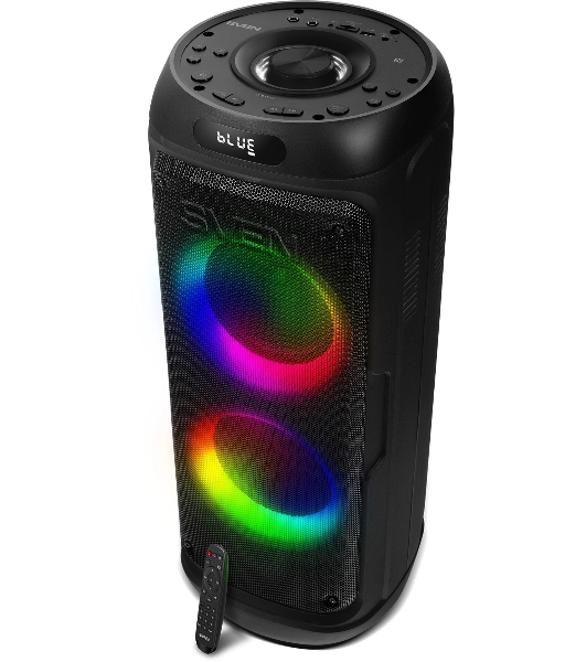 Мобильные колонки SVEN PS-770 2.0 черный 2x50W Bluetooth
