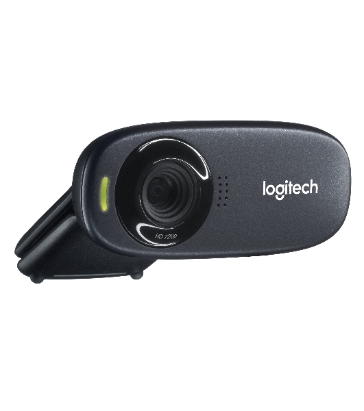 Веб-камера Logitech C310 HD 1280x720, 30 кадр/с, USB Type-A, микрофон (шумоподавление), автоосвещение, универсальное крепление