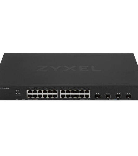 Коммутатор Smart L3 Lite Zyxel NebulaFlex XGS1935-28, rack 19', 24xGE, 4xSFP+, бесшумный