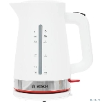 Электрочайник Bosch TWK4M221 белый, 1.7 л, 2400 Вт, скрытый нагревательный элемент, фото5
