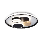 Светильник Ambrella light FL4802 WH/BK белый/черный 3000K-6400K 70W D500*95 (ПДУ ИК), фото10