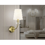Настенный светильник Ambrella light LH75359 SB/WH бронза/белый E14 max 40W 140*205*350, фото3