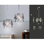 Светильник Ambrella light TR8421 BK/GD черный/золото E14 max 40W D285*1000, фото4