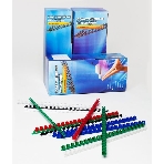 Пружины для переплета пластиковые Office Kit d=8мм 31-50лист A4 белый (100шт) BP2011, фото 1