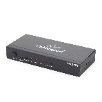 Разветвитель Gembird DSP-4PH4-02 Разветвитель HDMI Cablexpert, HD19F/4x19F, 1 компьютер => 4 монитора, Full-HD, 3D, 1.4v, фото 1
