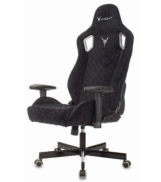 Кресло Бюрократ Knight Outrider Light-20 черный, ткань, 120 кг, механизм качания