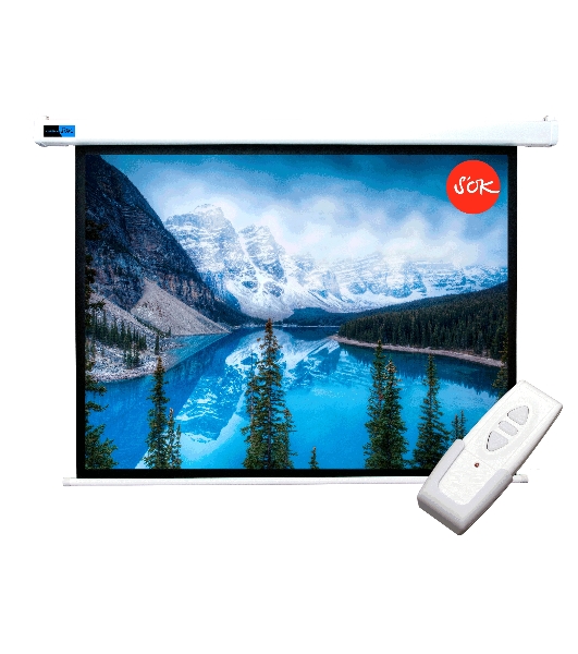 ЭкранPro 200x150см Motoscreen 4:3 настенно-потолочный(моторизованный) 100' фибергласс