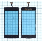 Сенсорное стекло (тачскрин) для OPPO Neo 5 (2015), черное, фото4