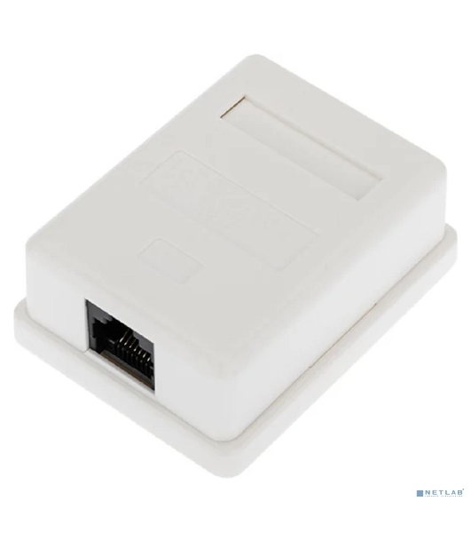 Розетка компьютерная внешняя Rexant 1-порт RJ-45 (8P8C), UTP неэкранированная, категория 6