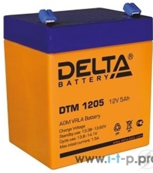 Батарея для ИБП Delta DTM 1205 (12V, 5Ah)