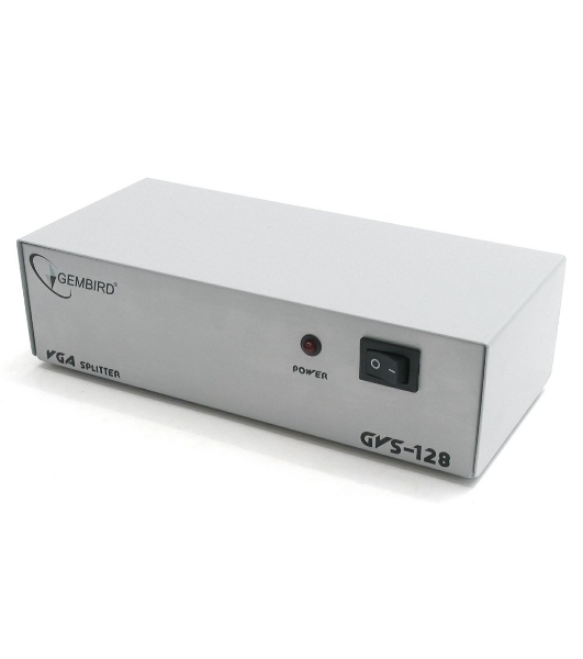 Разветвитель GVS128 Разветвитель сигнала VGA на 8 мониторов (Gembird/Cablexpert)