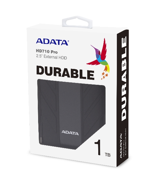 Внешний HDD 2.5' ADATA HD710P, 1TB, USB 3.2 Gen 1 Type-A, 5400 rpm, черный
