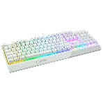 Клавиатура проводная MSI Vigor GK30 белый USB Multimedia for gamer LED (подставка для запястий), фото3