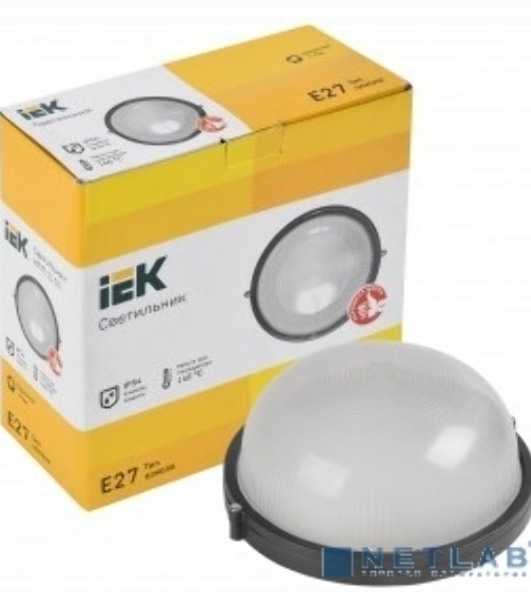 Светильник IEK 100Вт черный (LNPP0-1101-1-100-K02)