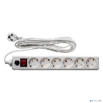 Сетевой фильтр Buro 600SH-16-3-W 3 м, 6 розеток, белый, коробка, фото9