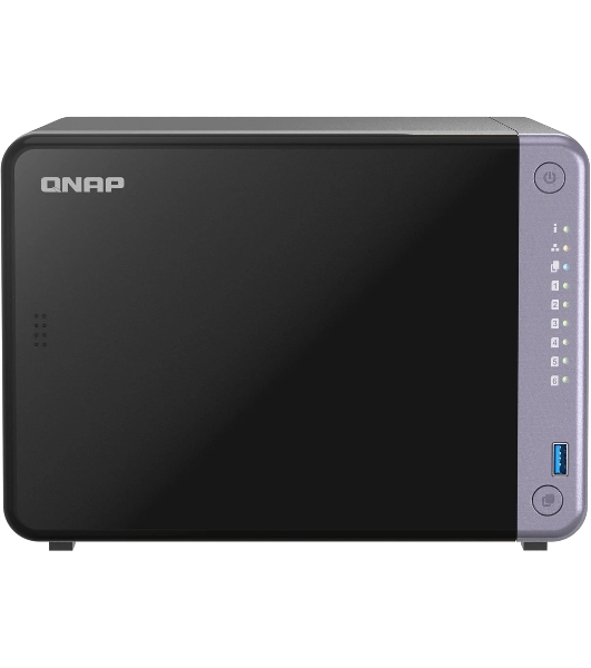 Сетевое хранилище NAS Qnap TS-632X-4G 6-bay настольный Alpine AL-524